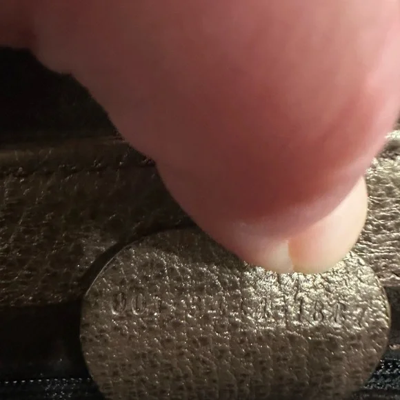 🚫SOLD🚫✨💎VINTAGE💎✨ GUCCI BAMBOO BAG
IN METALLIC CHAMPAIGNE LEATHER! - Picture 11 of 15